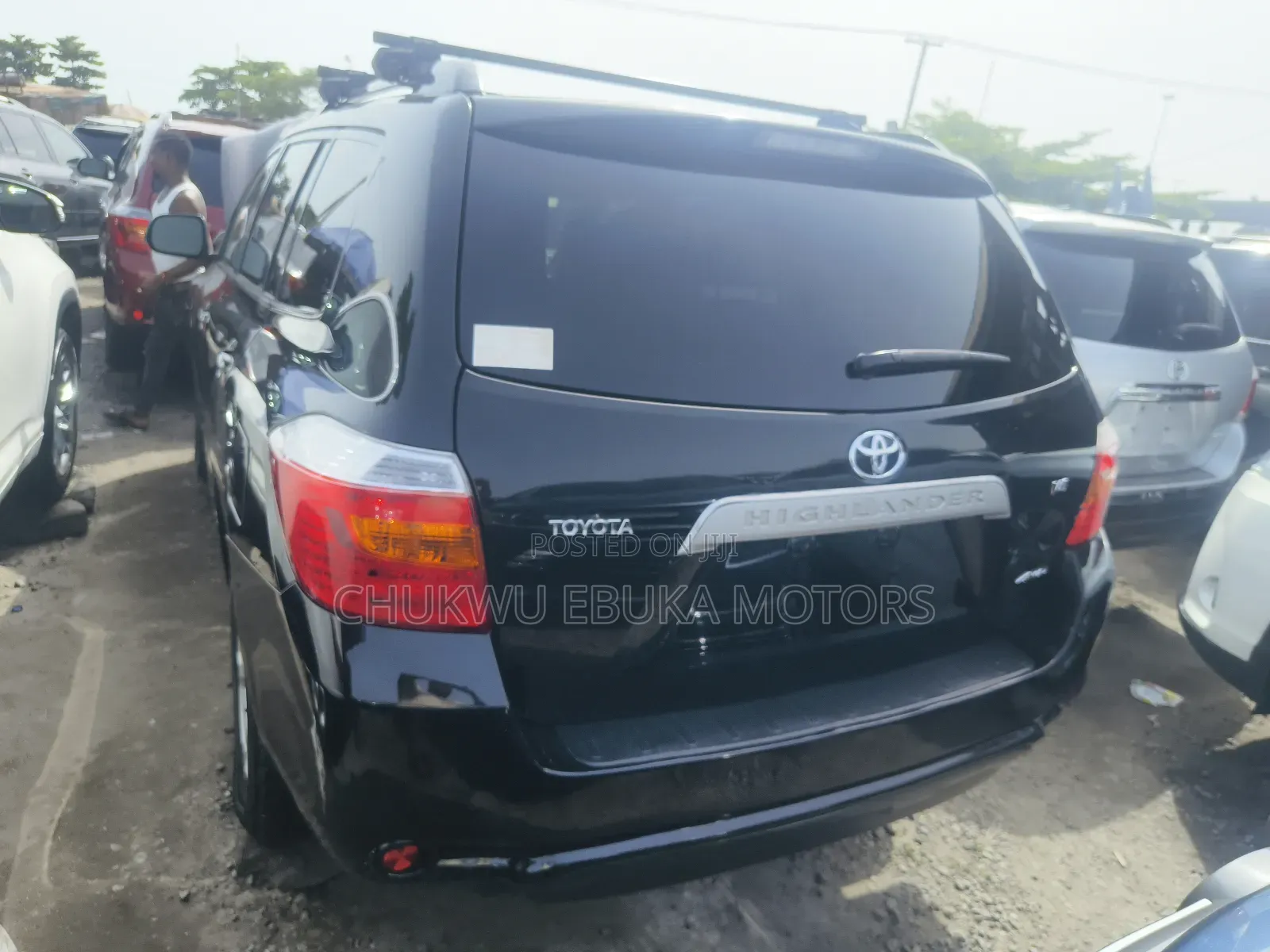 Toyota Highlander Sport 2008 Black