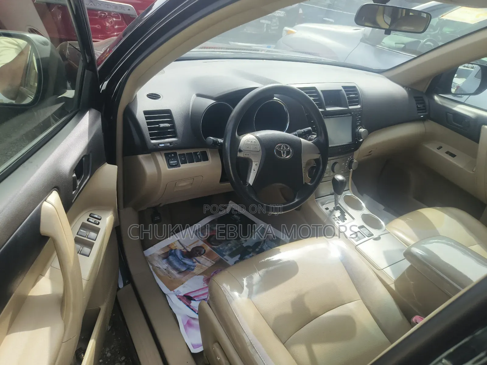 Toyota Highlander Sport 2008 Black