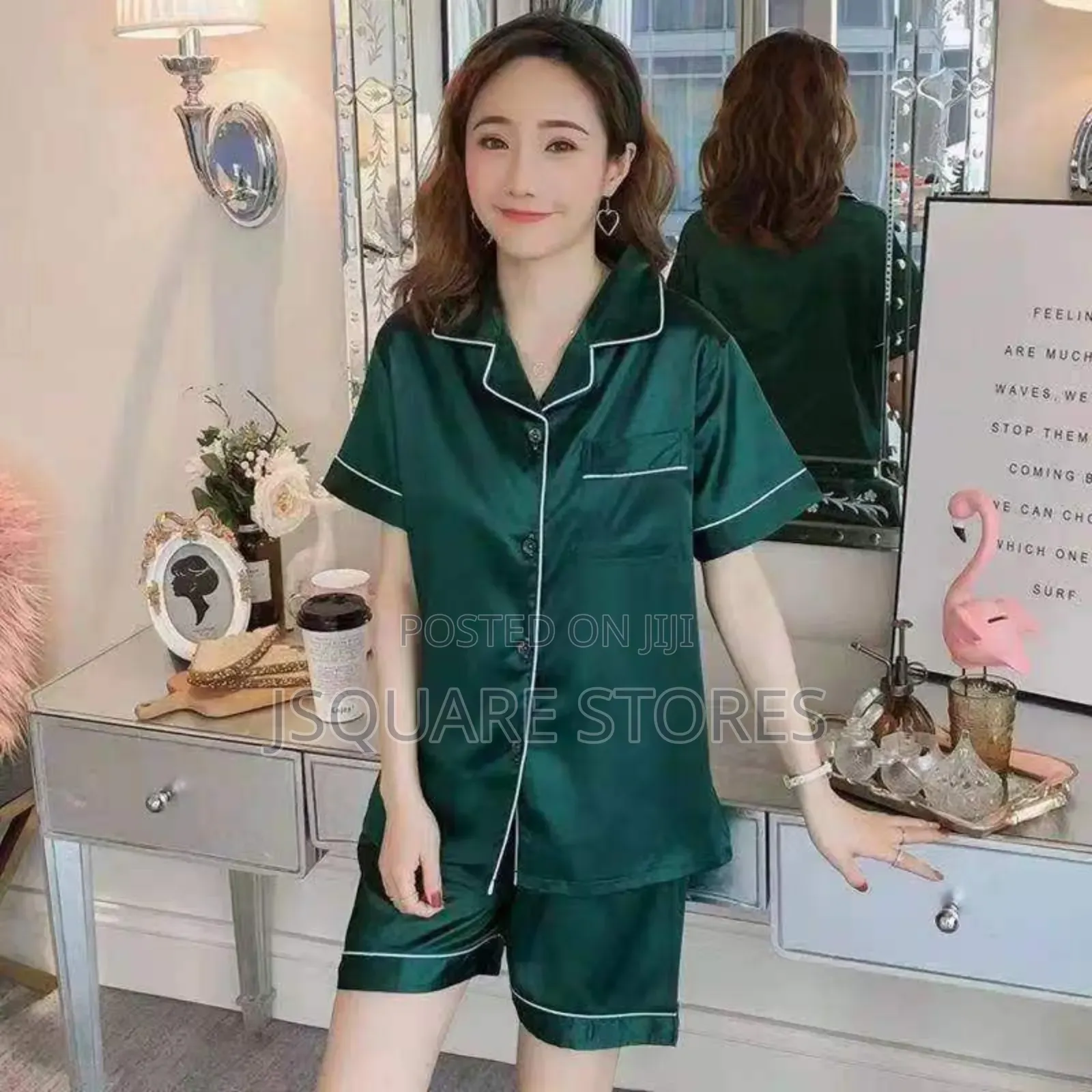 Silk Ladies Pyjamas Short