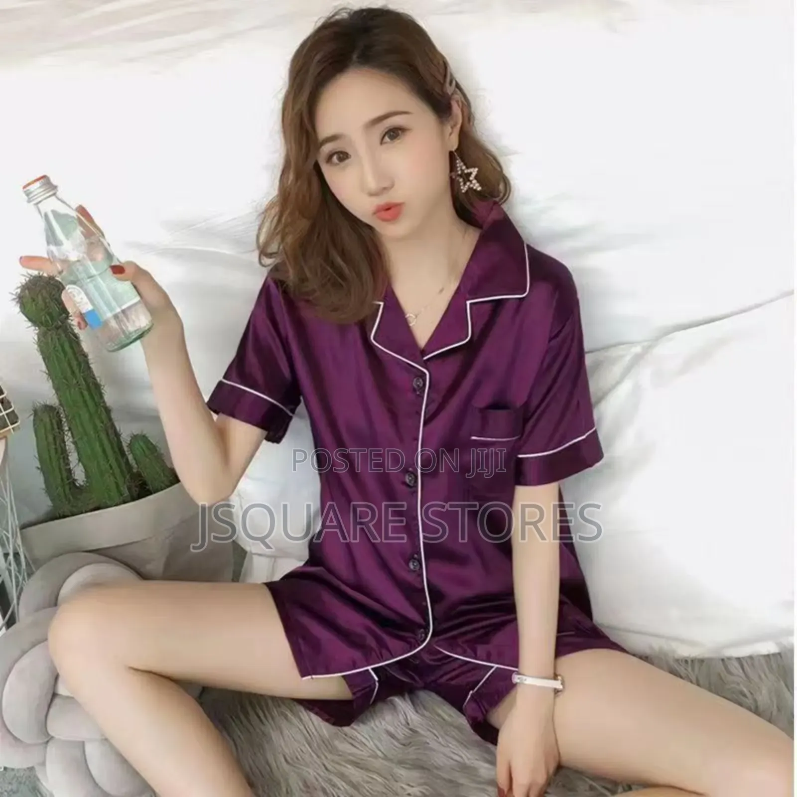 Silk Ladies Pyjamas Short