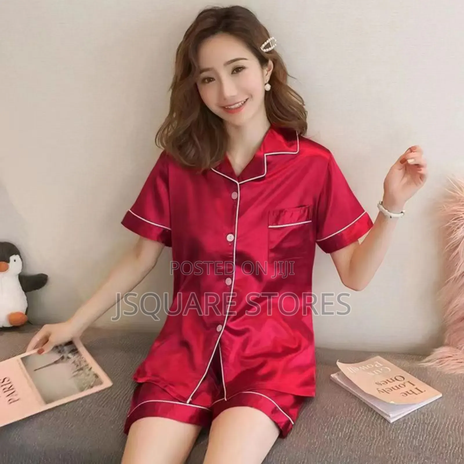 Silk Ladies Pyjamas Short