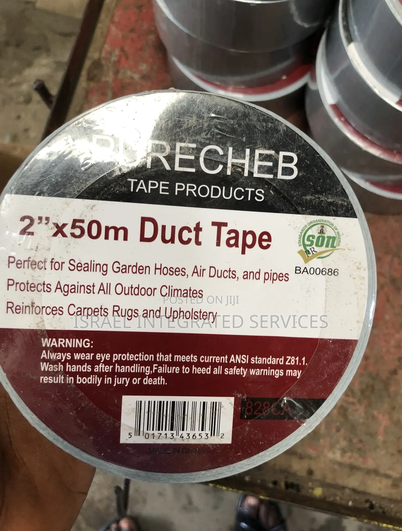 Duct Tape 2” X 50m(Purecheb)