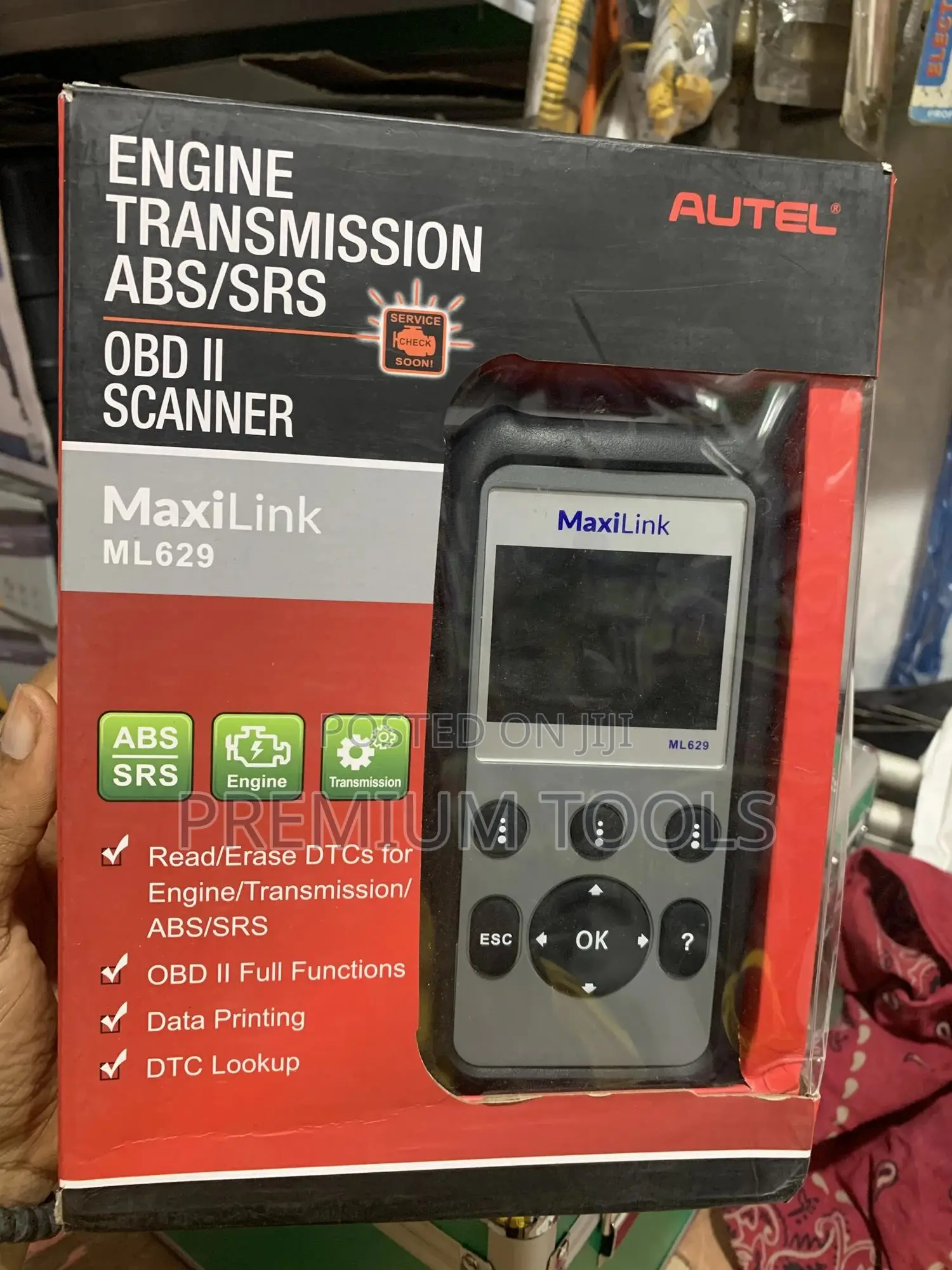 Autel Engine Transmission Obd Car Scanner