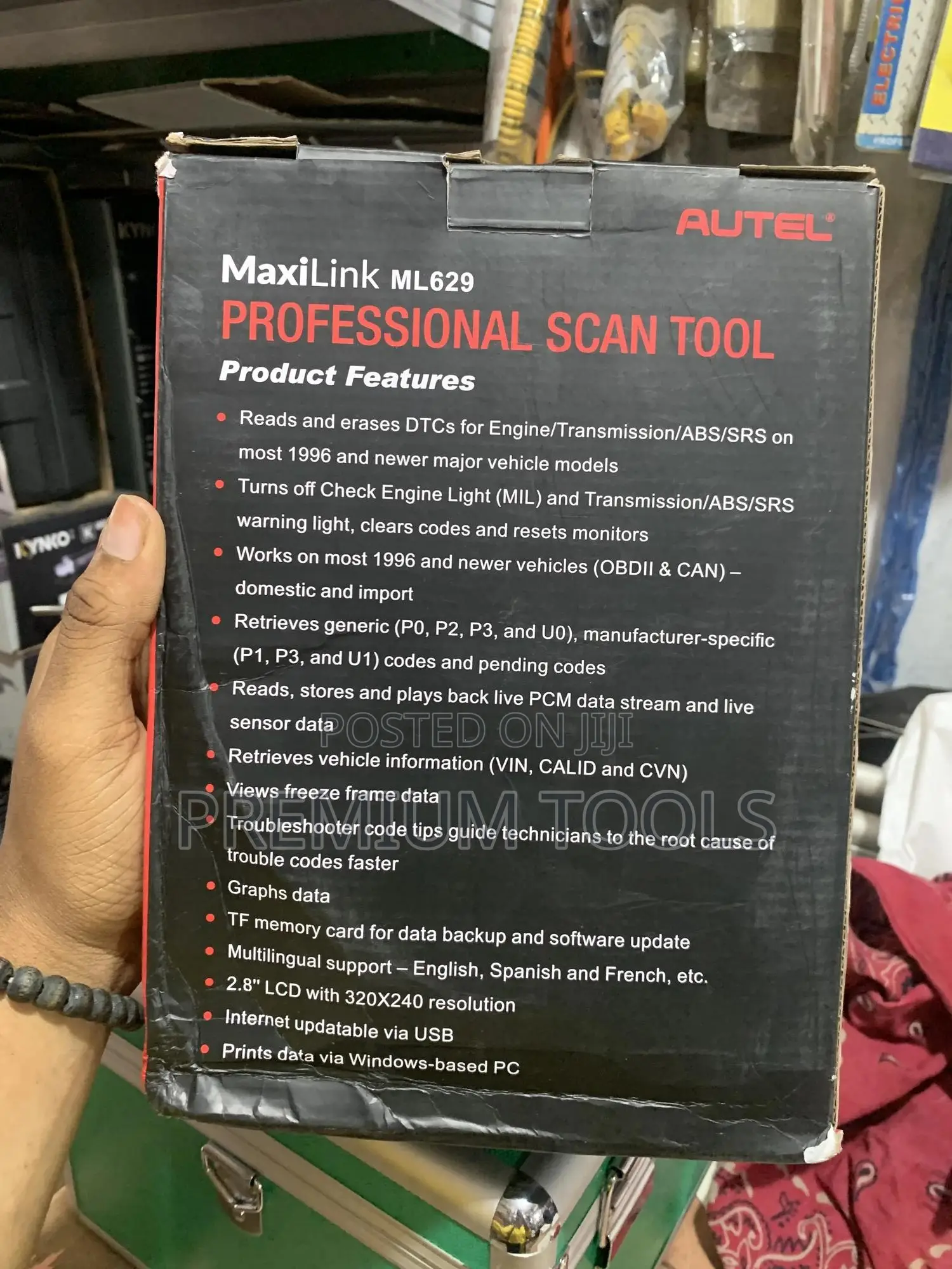 Autel Engine Transmission Obd Car Scanner