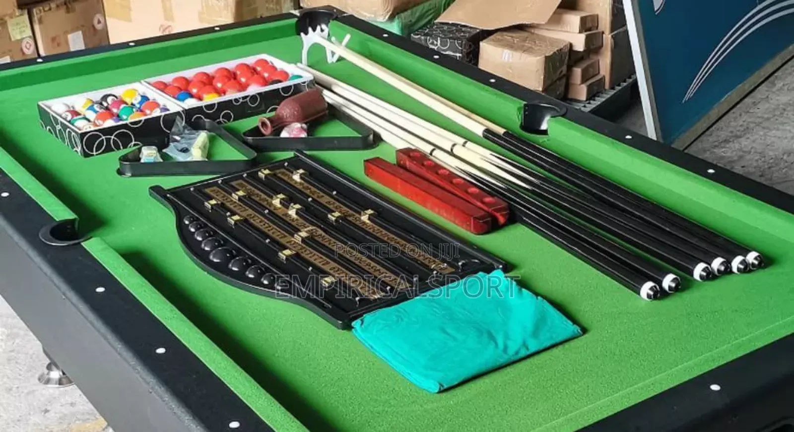 8ft Snooker Board , Double Accessories