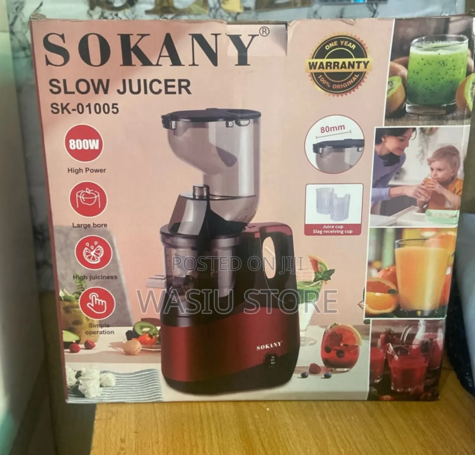 Sokany Slow Juicer, Model Sk-01005