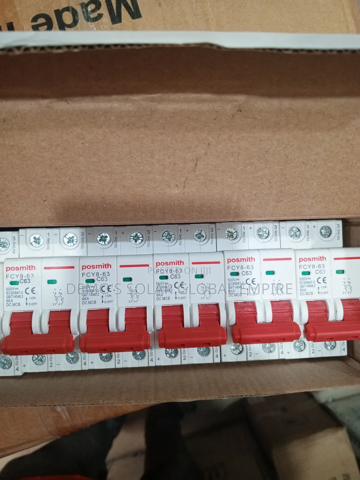 Ac/Dc Breakers 2poles