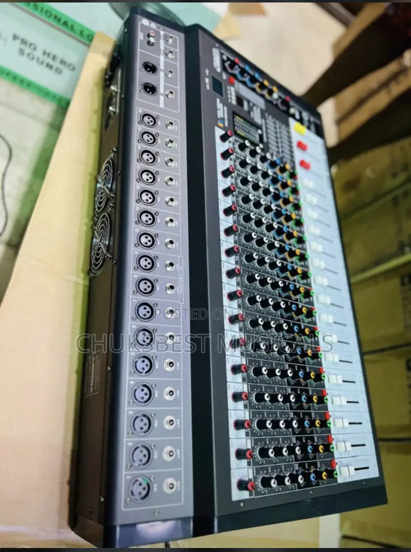 Yamaha 16 Channels Powered Mixer With Usb