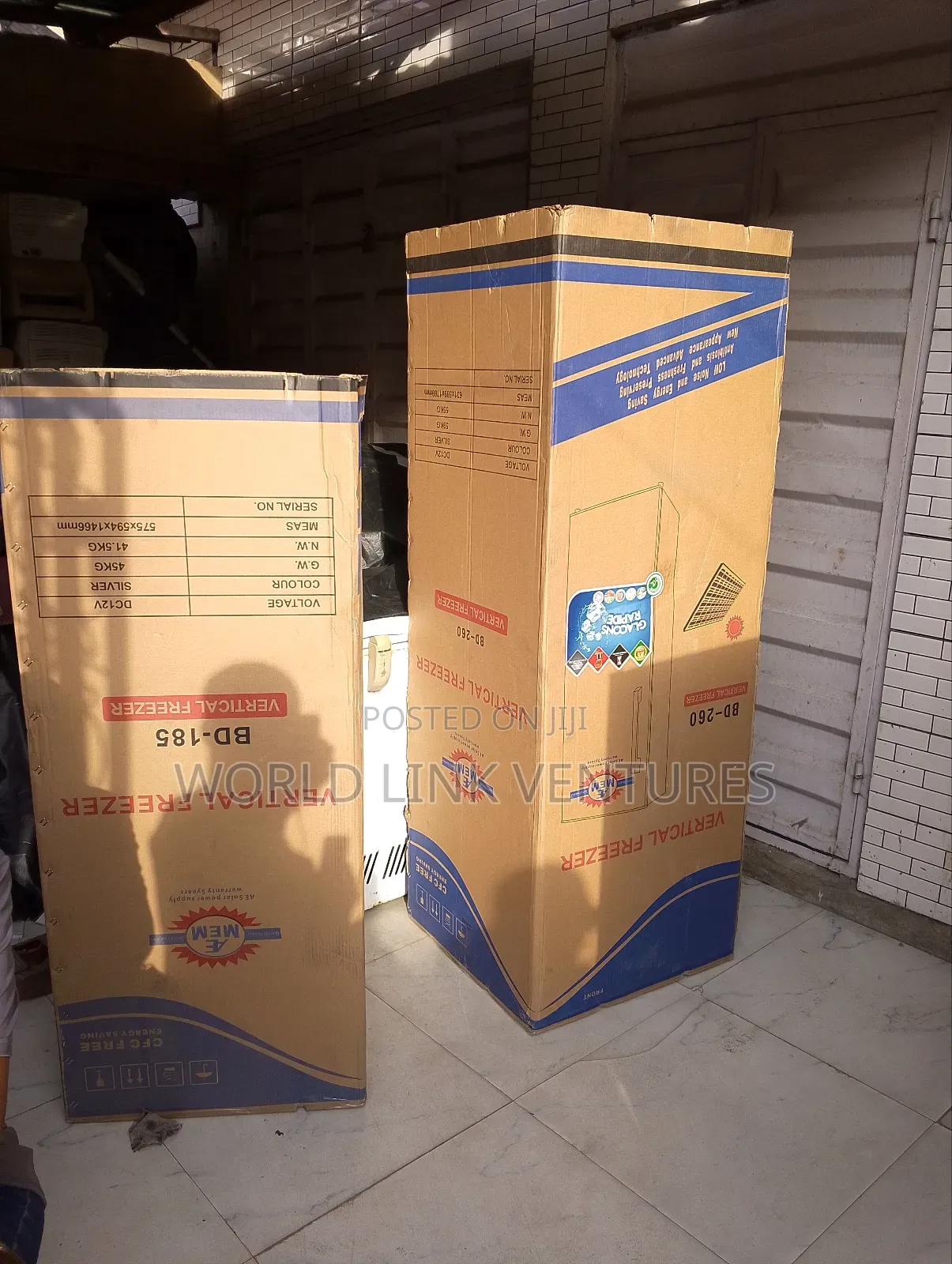 Ae Mem Solar Standing Freezer With 5 Years Warranty