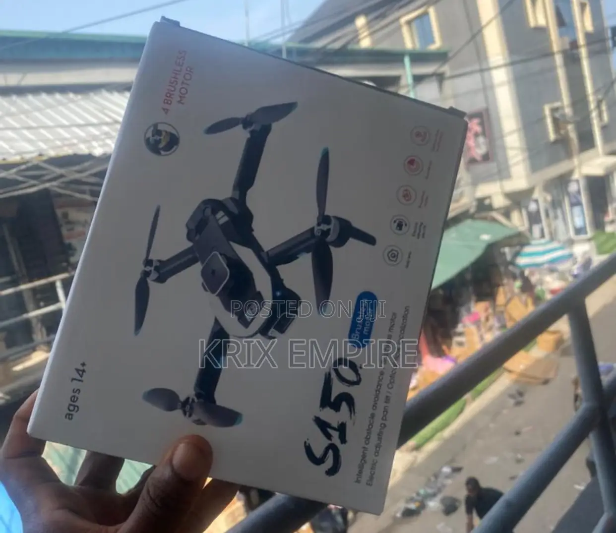 S150 Areial Drone With 2 Hd Cameras With 2 Batteries