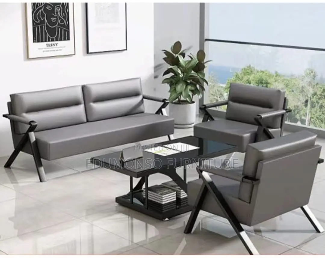 Genuine Executive Office Sofa Set 5 Seaters