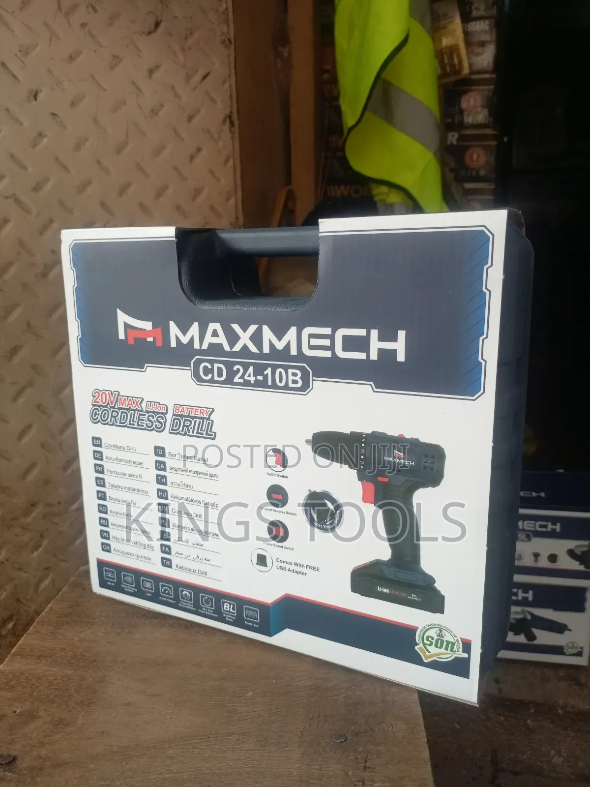 Cordles Drill 20v Maxmech