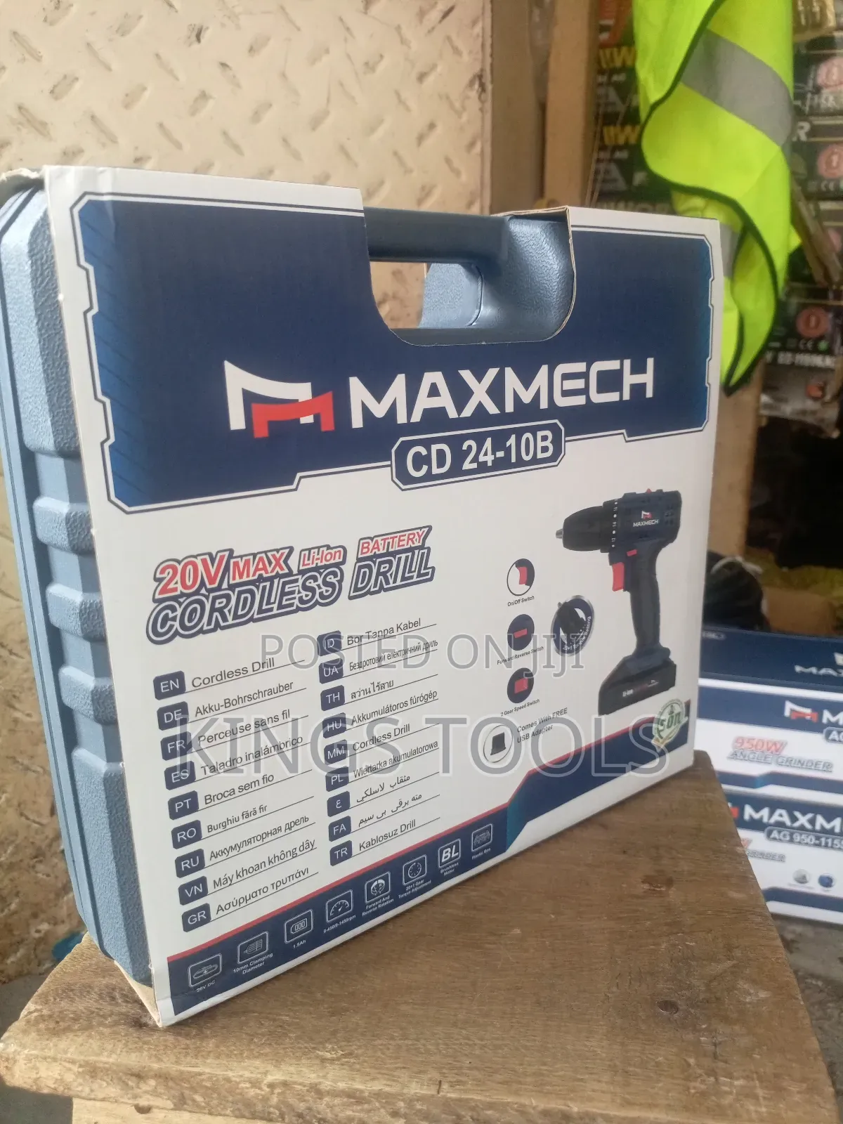 Cordles Drill 20v Maxmech