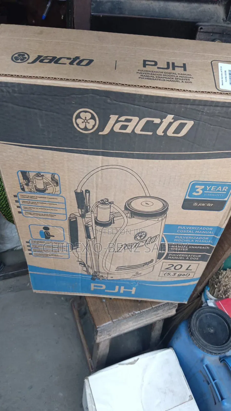 20l Jacto Chemical Sprayer