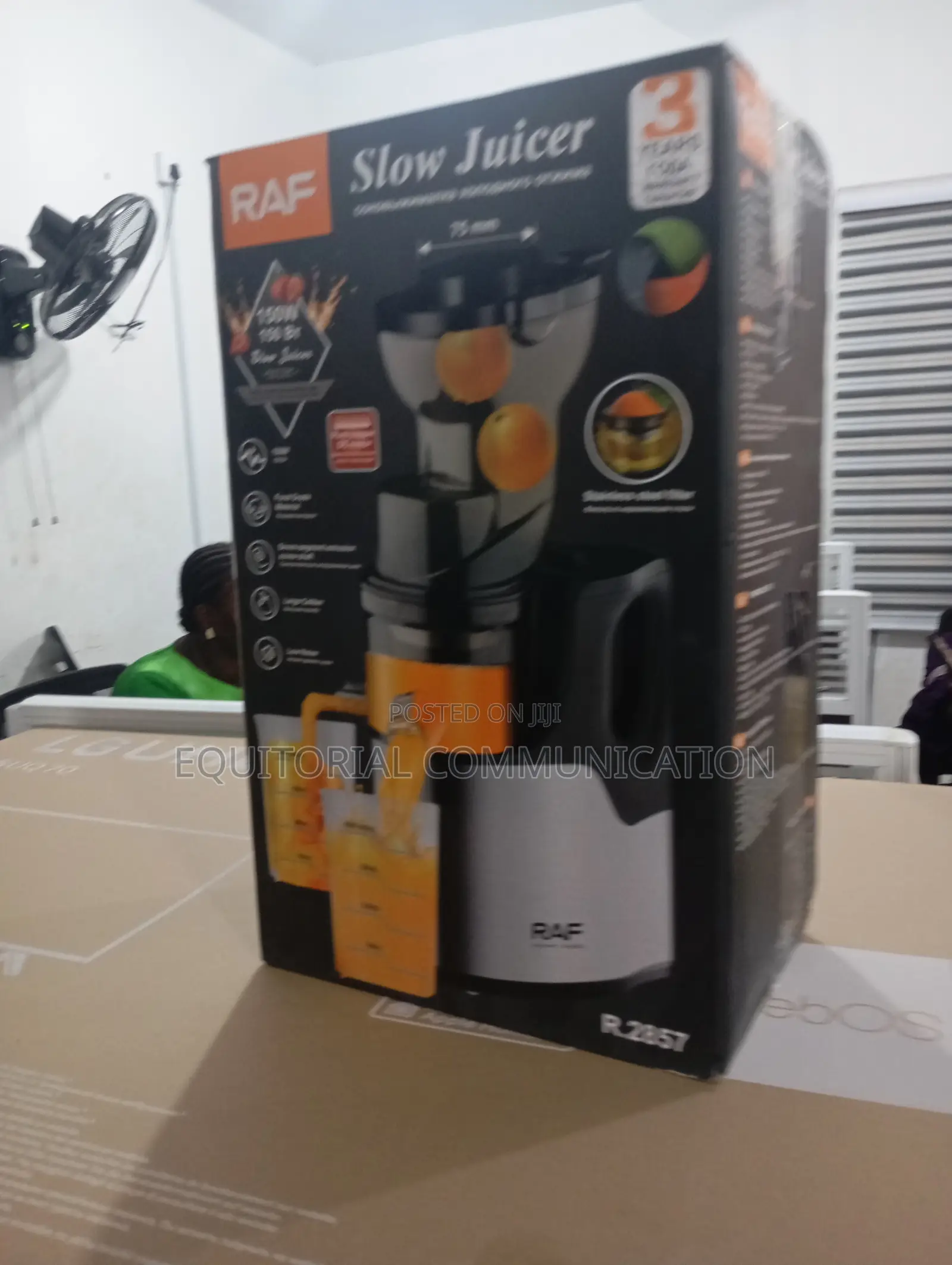 Pure Juice, Zero Fuss – Raf 150w Slow Juicer