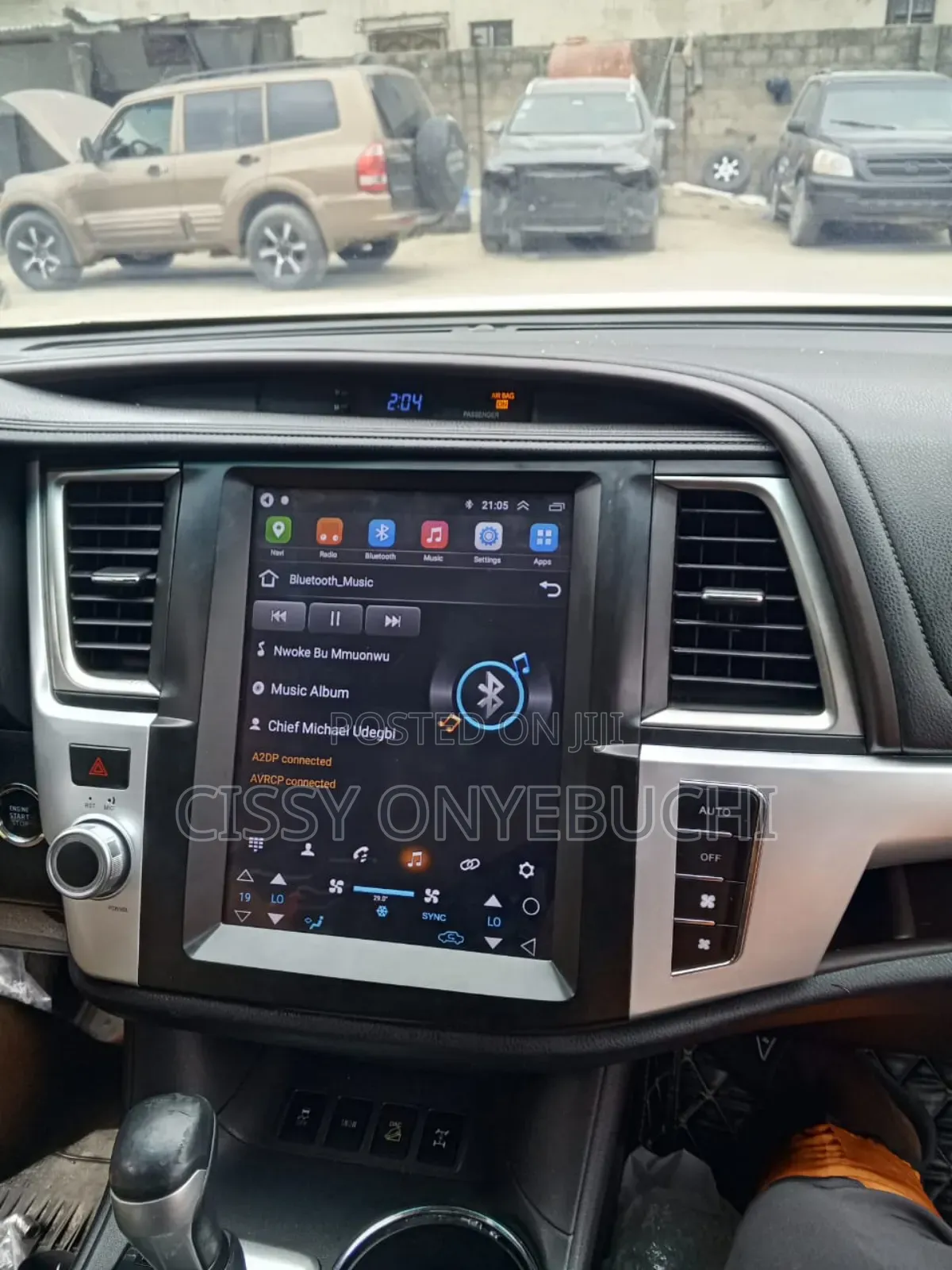 Highlander Android Tesla 2014_2018 Player