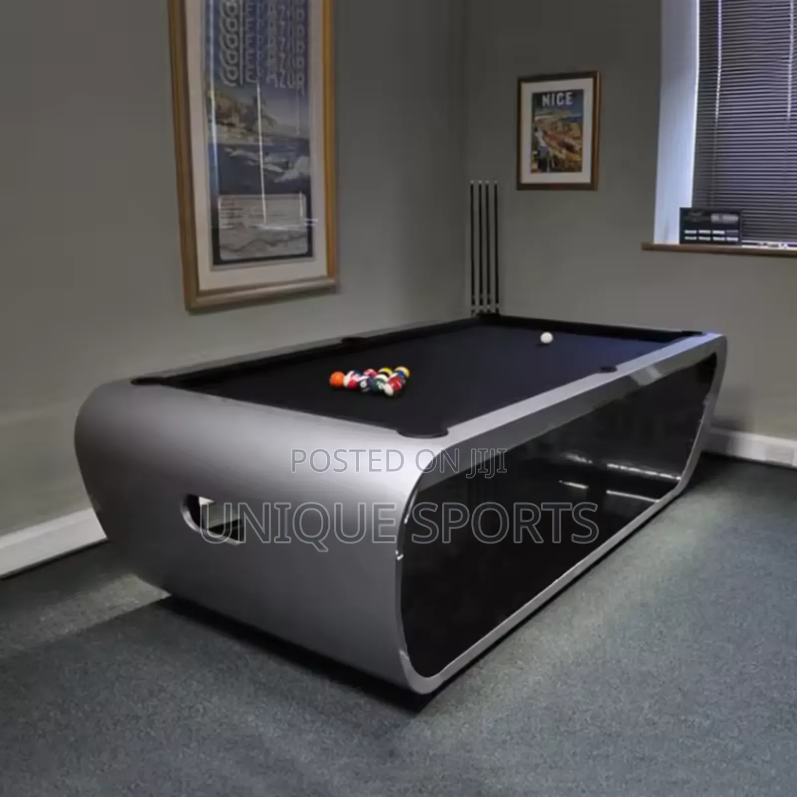 Modern Curve Billiard Table