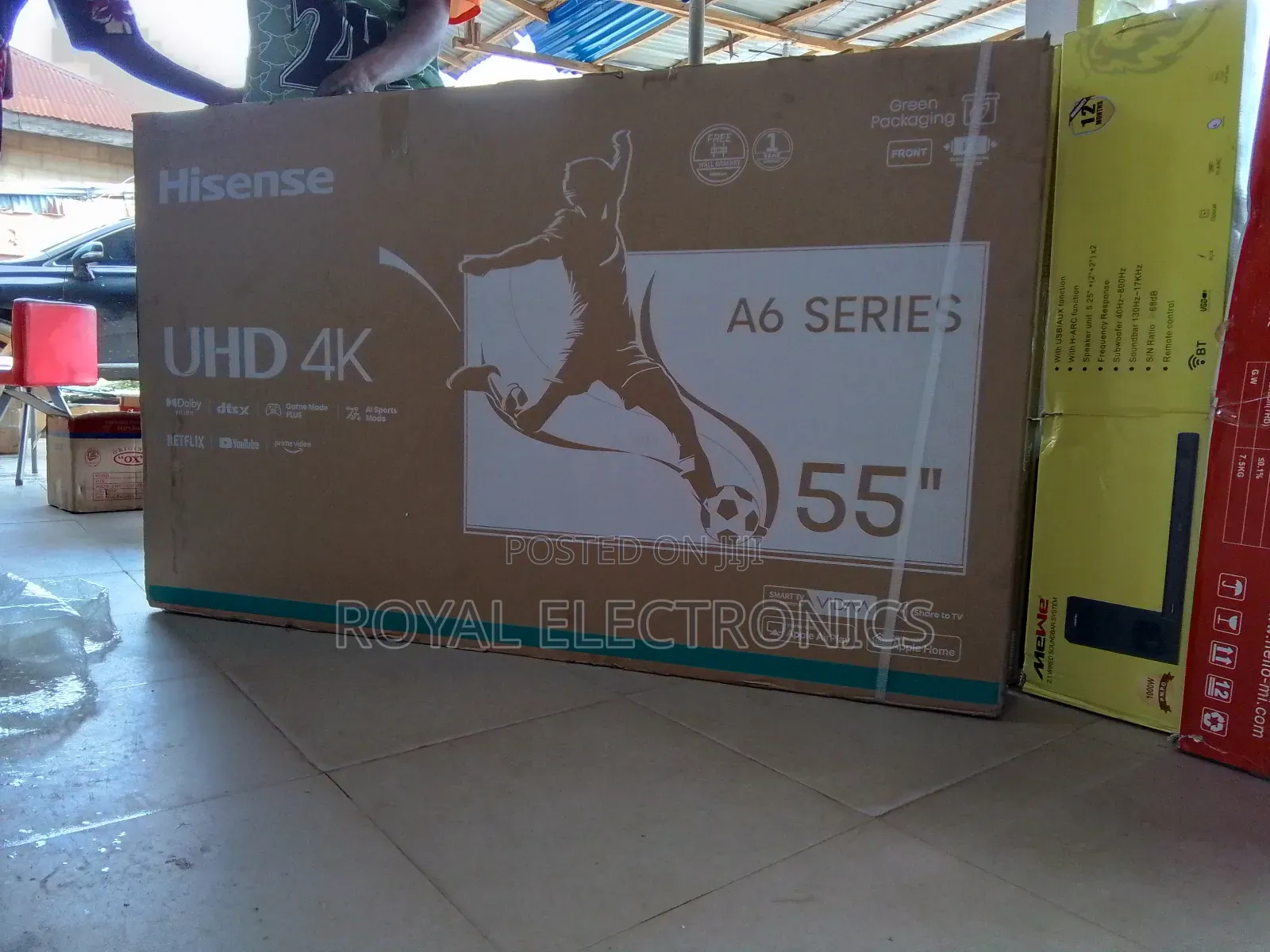 Top Quality New Hisense 55 Inches Smart Uhd 4k Tv