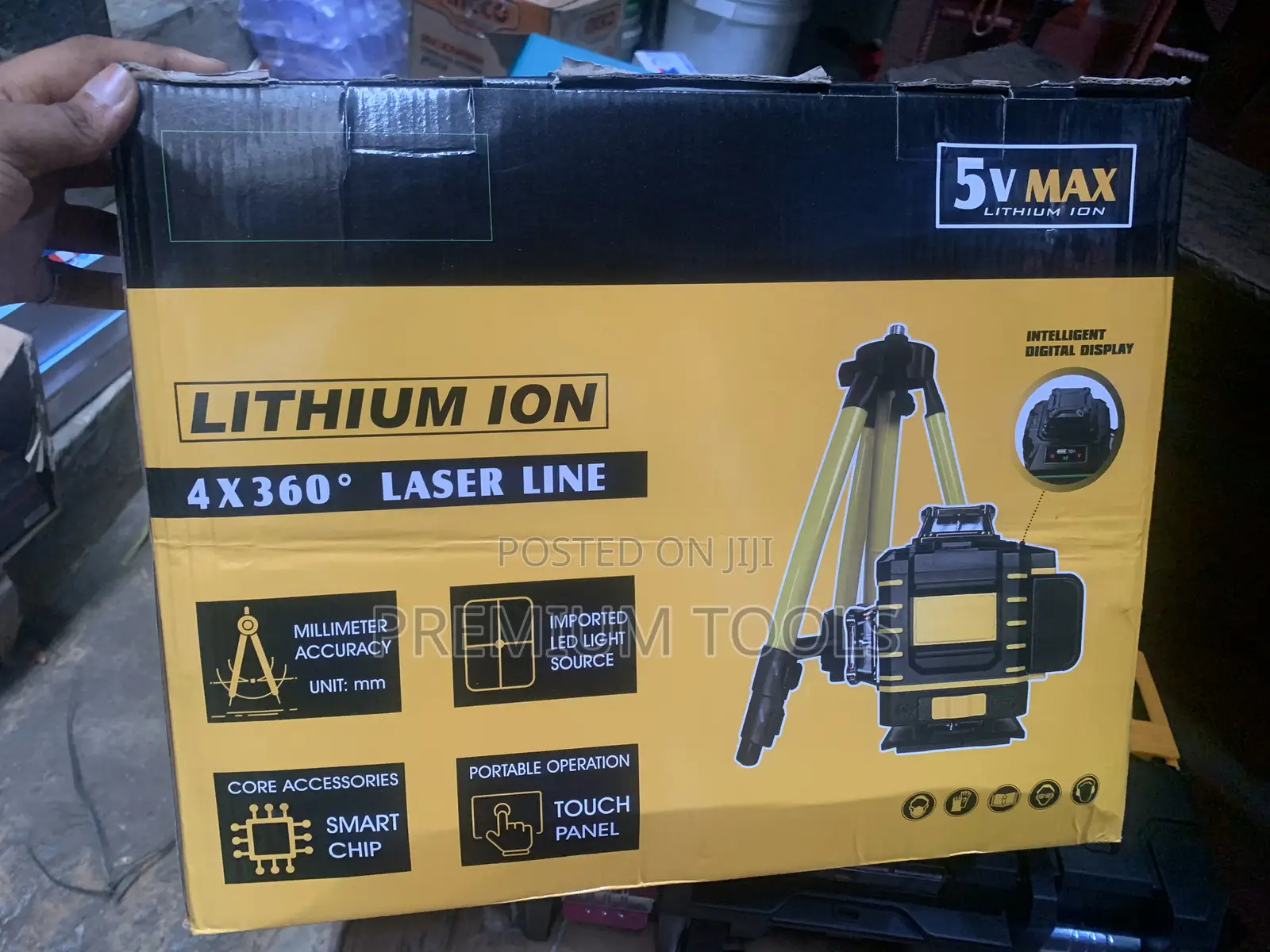 Lithium-Ion Laser Level New