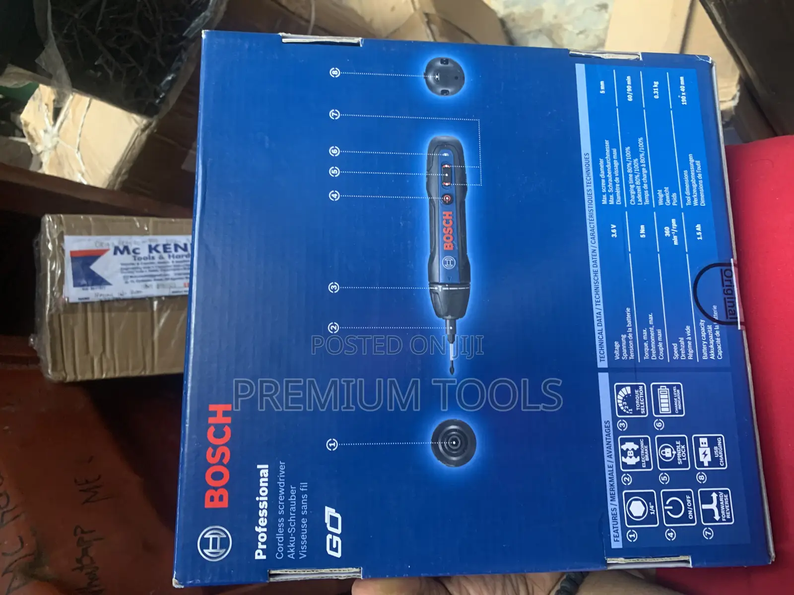 Bosch Professional Cordless Screwdriver