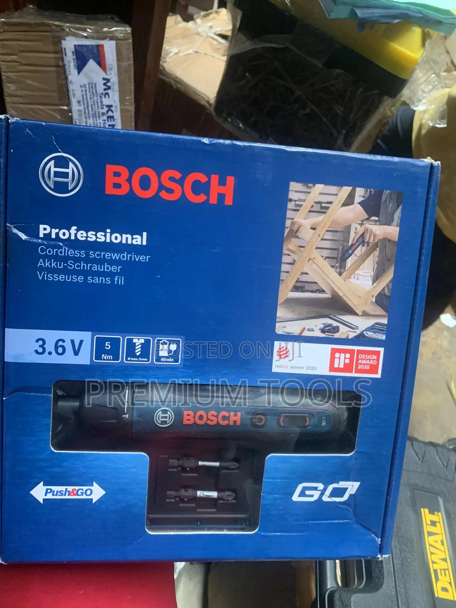 Bosch Professional Cordless Screwdriver