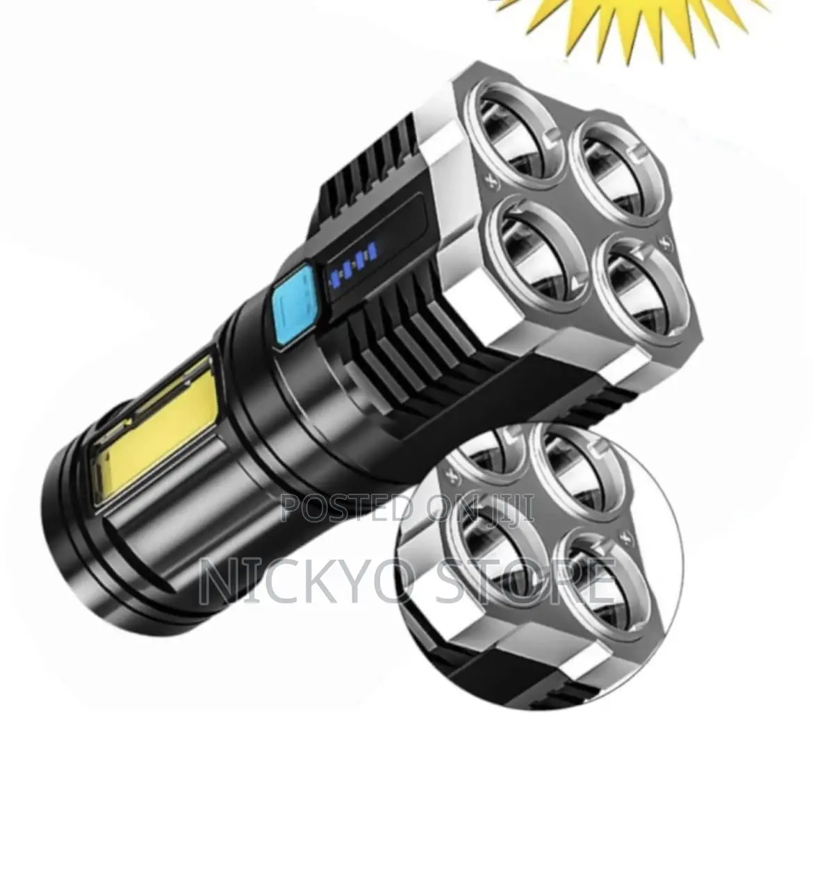 L-S03 Usb Rechargeable Flashlight