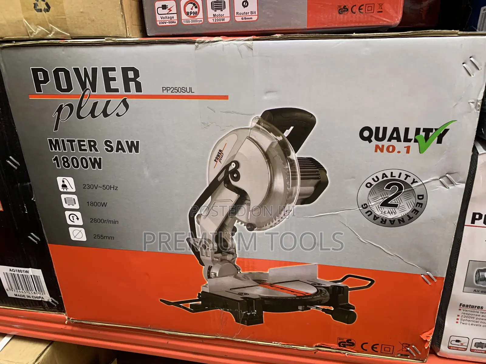 Power Plus Miter Saw Small