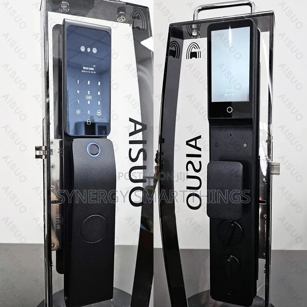 New Quality Tuya Wi-fi Smart Door Lock 3d Video Intercom