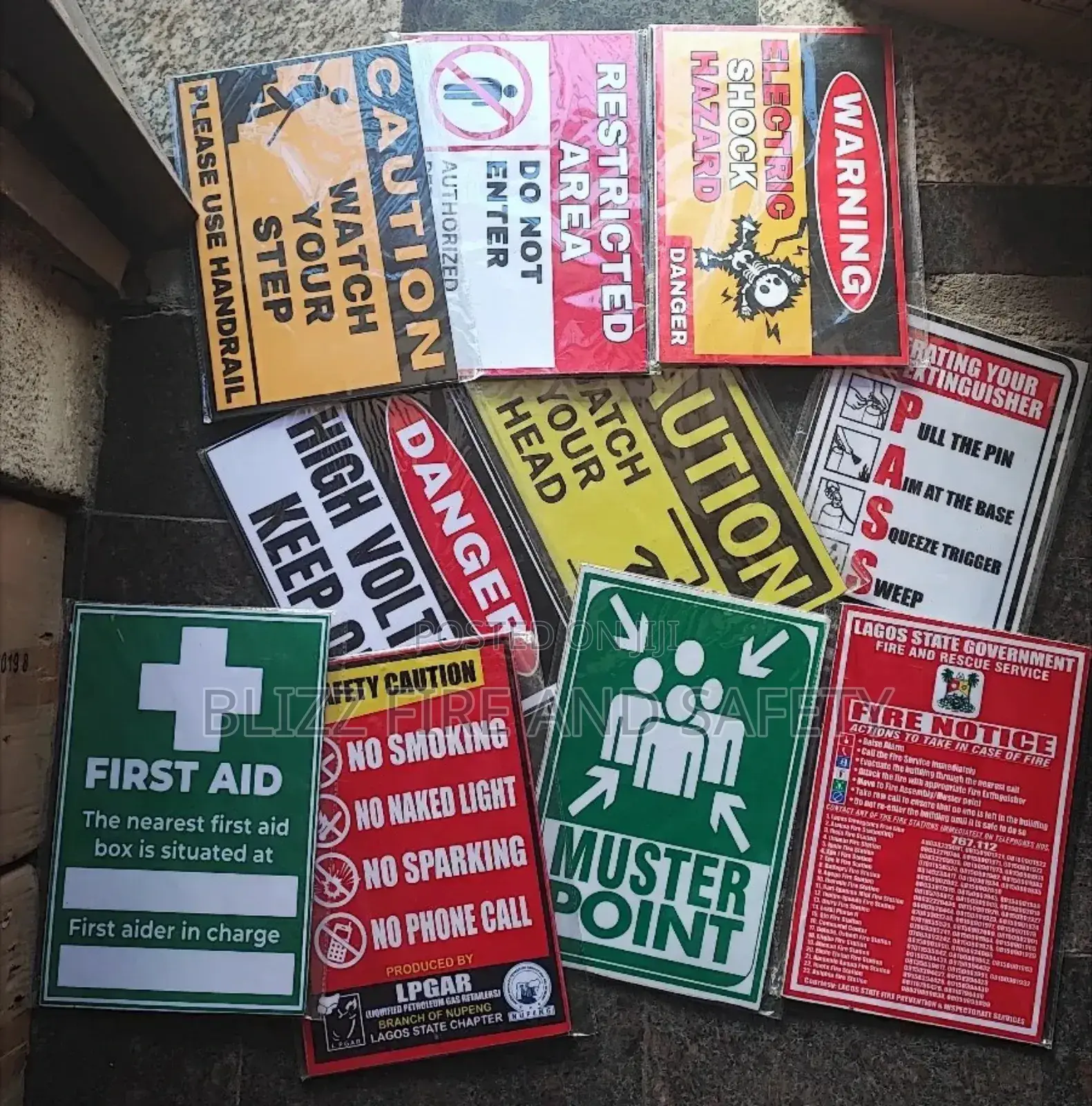 Fire And Safety Signage