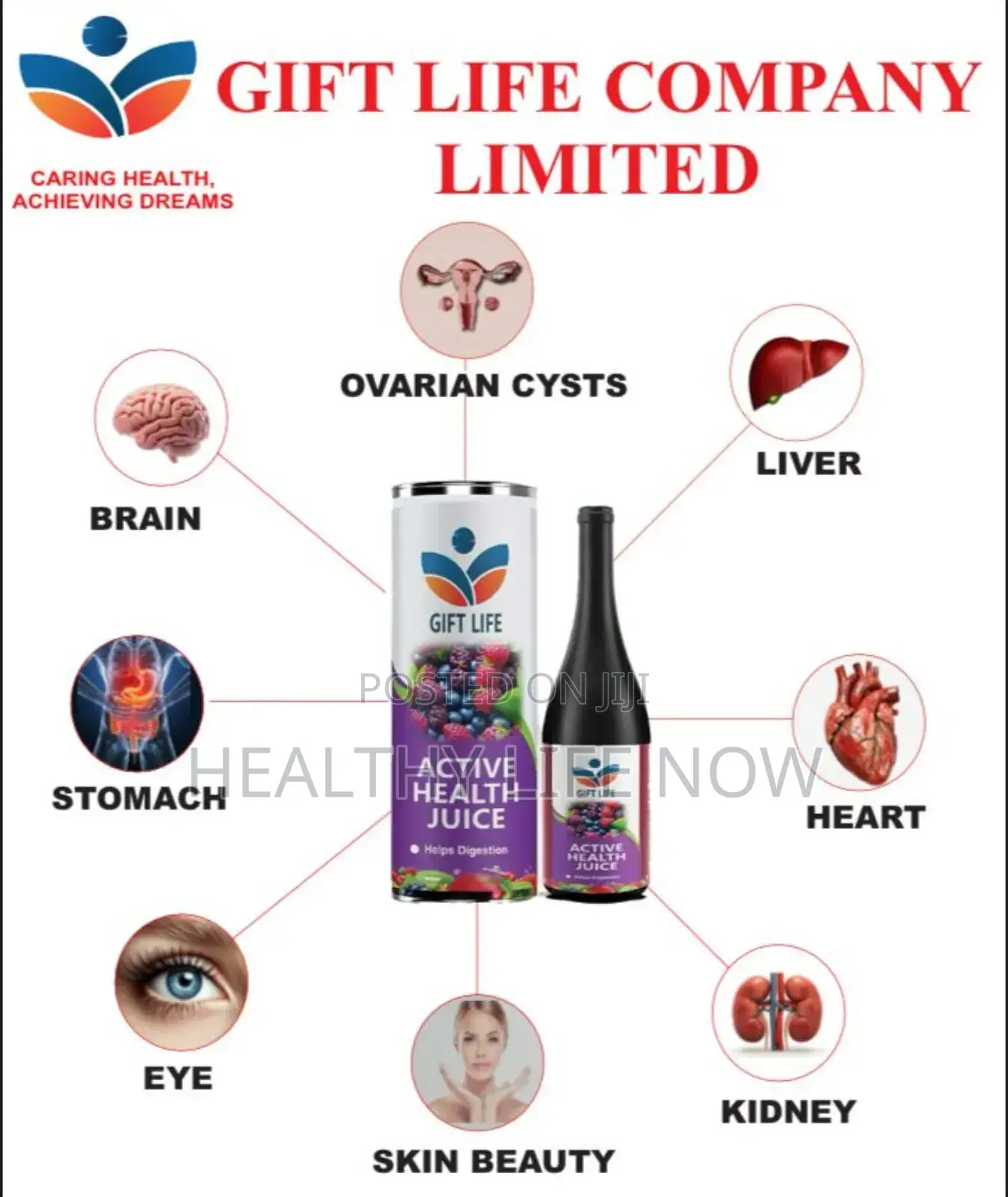 Active Health Juice Stem Cell From Gift Life Company