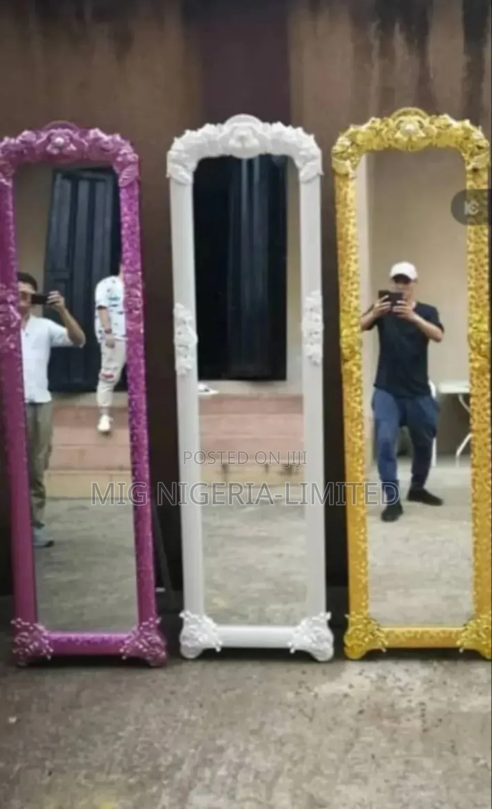 Free Stand Floor Design Modern Full Length Dressing Mirror