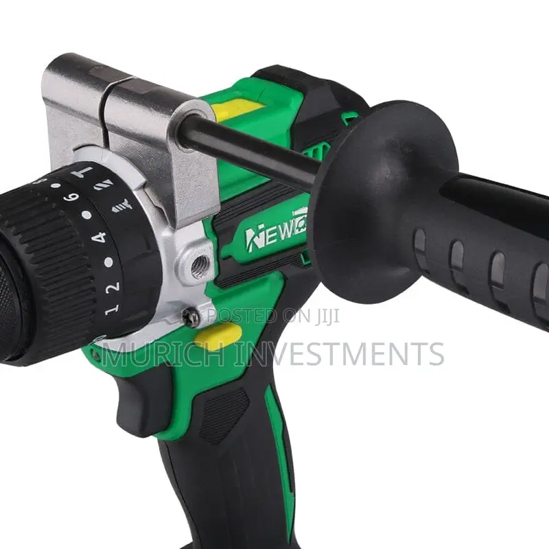 21v Cordless Impact Drill 120nm Torque,2 Batteries,Purepower