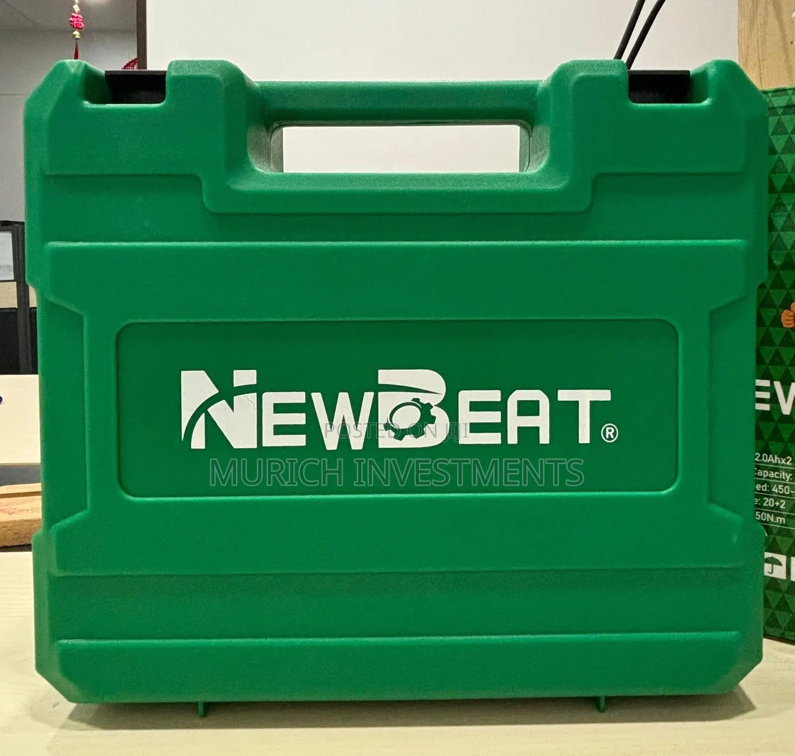 Newbeat 21v Brushless Impact Drill 60nm Torque Dual Battery
