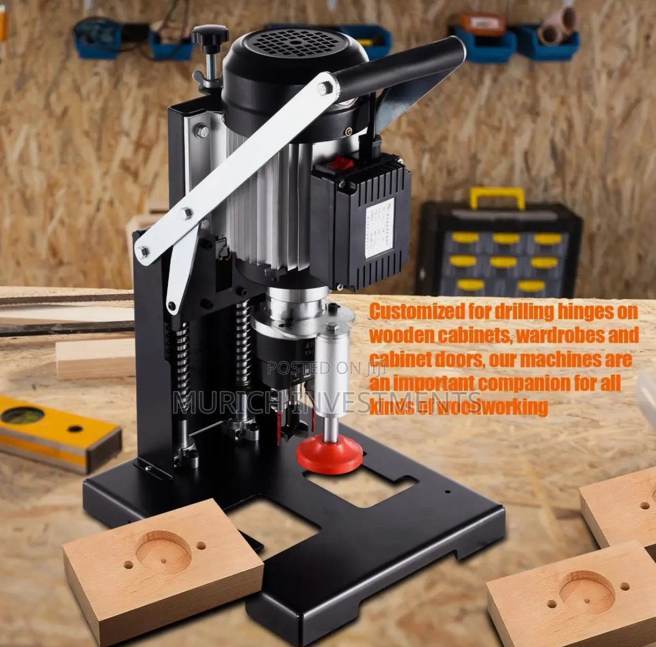 Woodworking Hinge Drilling Hole Machine - Wood Hinge Puncher