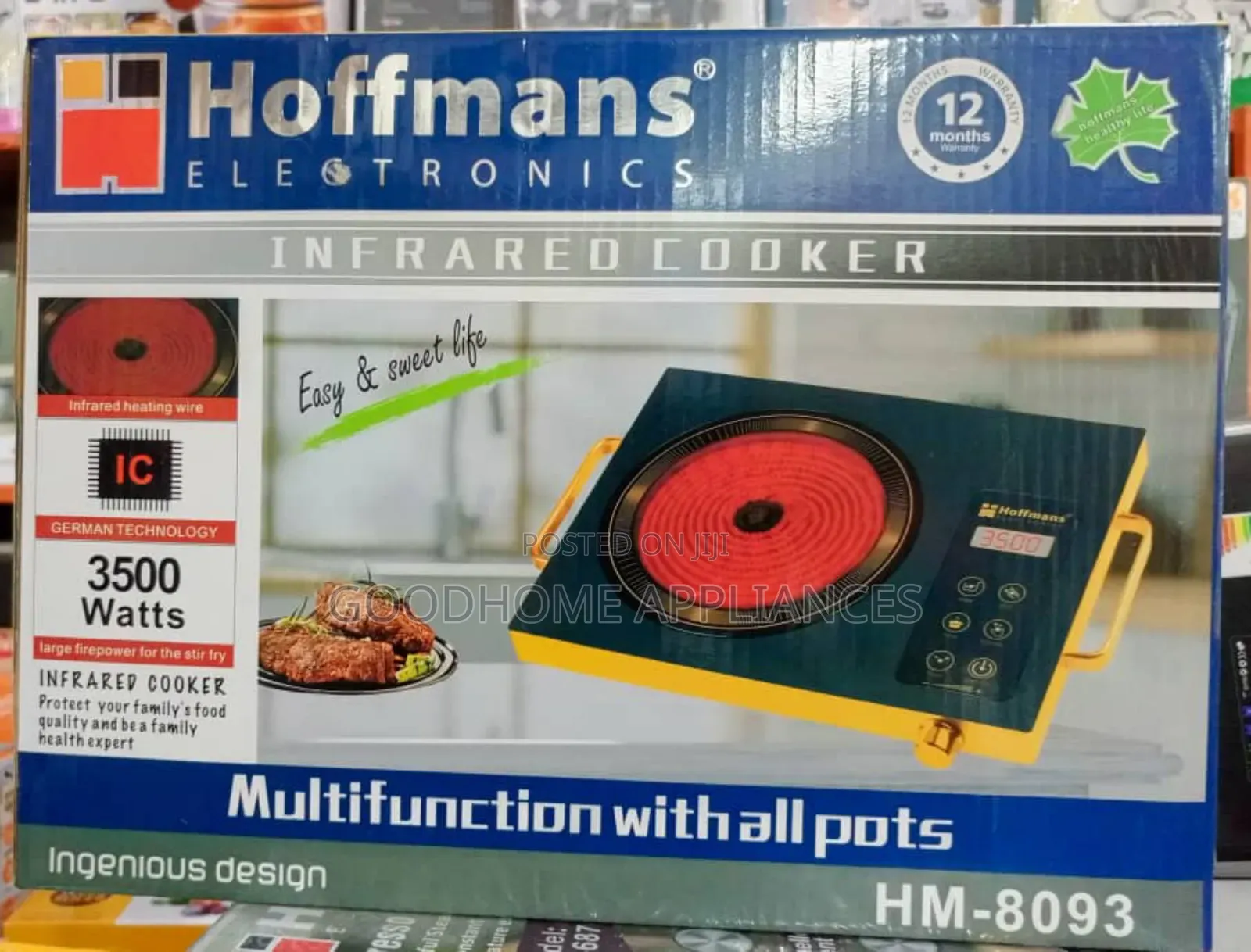 Hoffman's Infrared Cooker