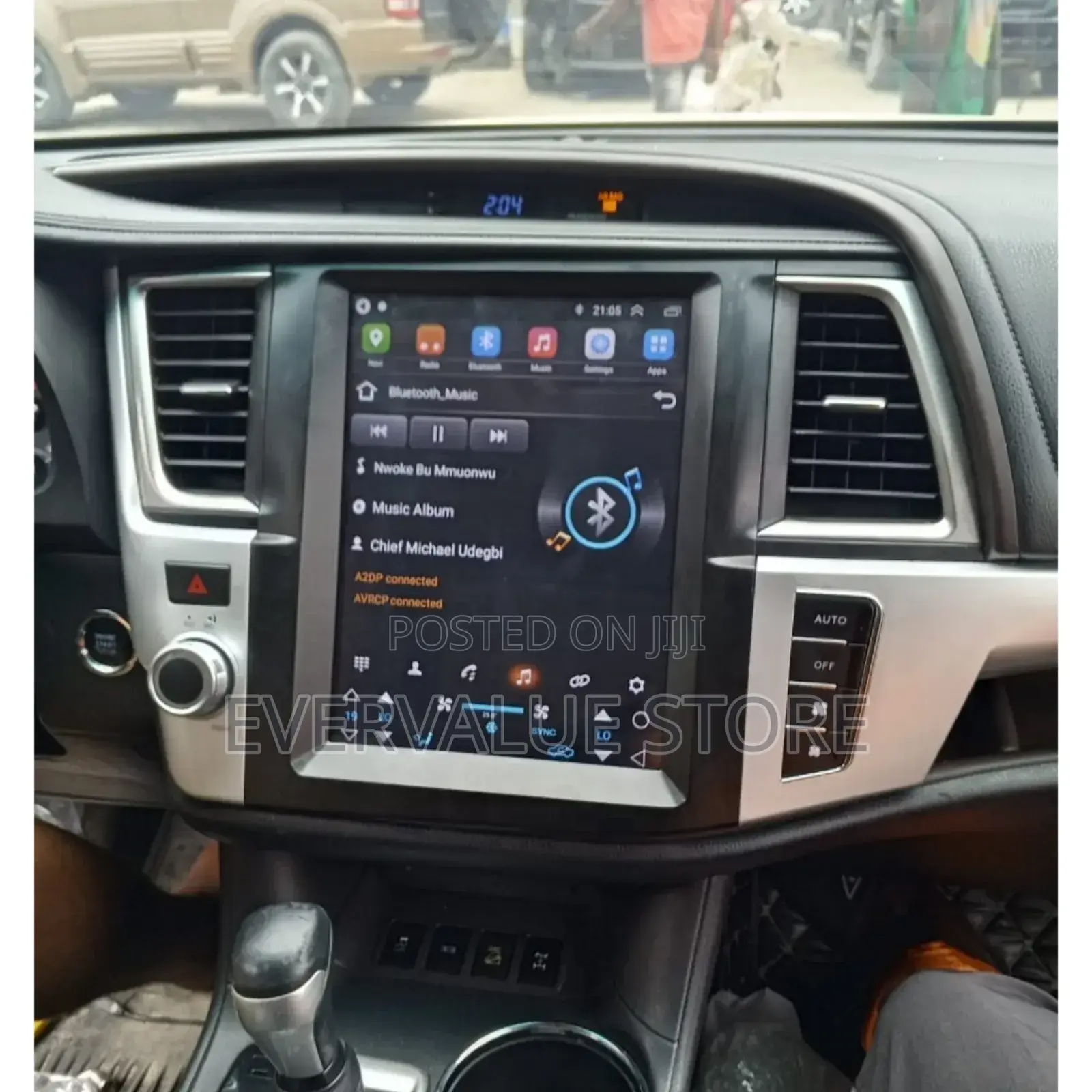 Toyota Highlander 2014-2018 Tesla Android Player + Camera