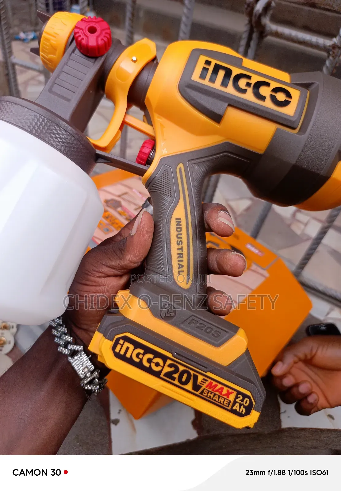 20v Cordless Incco Spray Gun