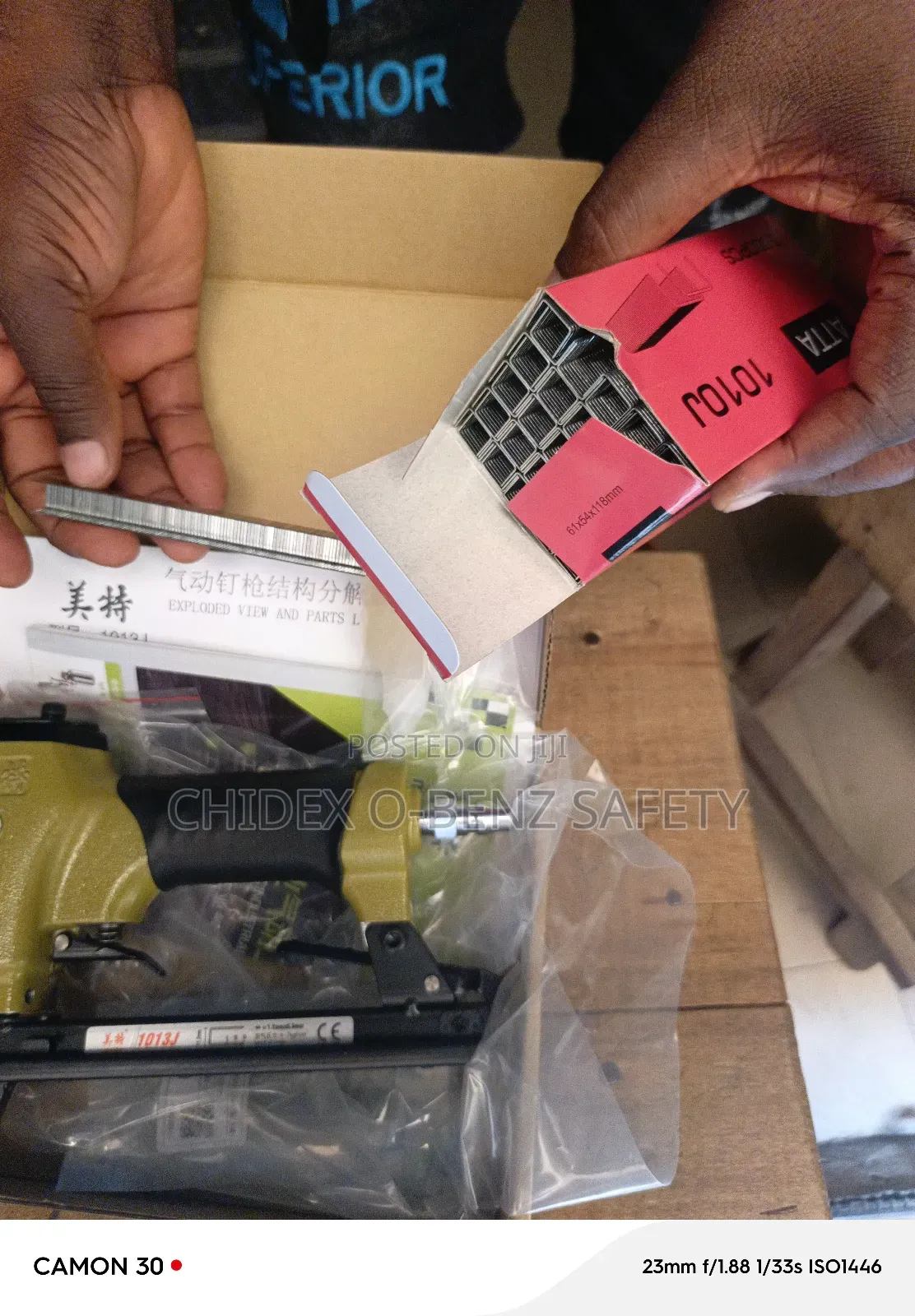 U Meite 1013j Drive Staple Gun