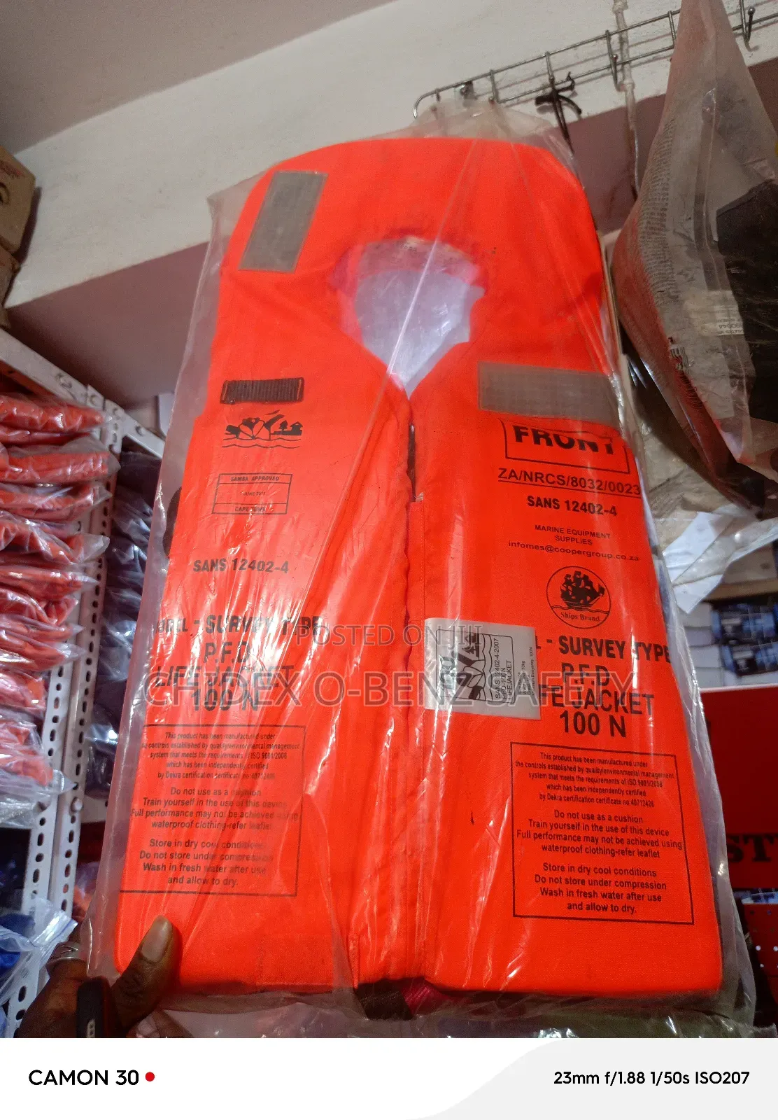 Survey Life Jacket 100n