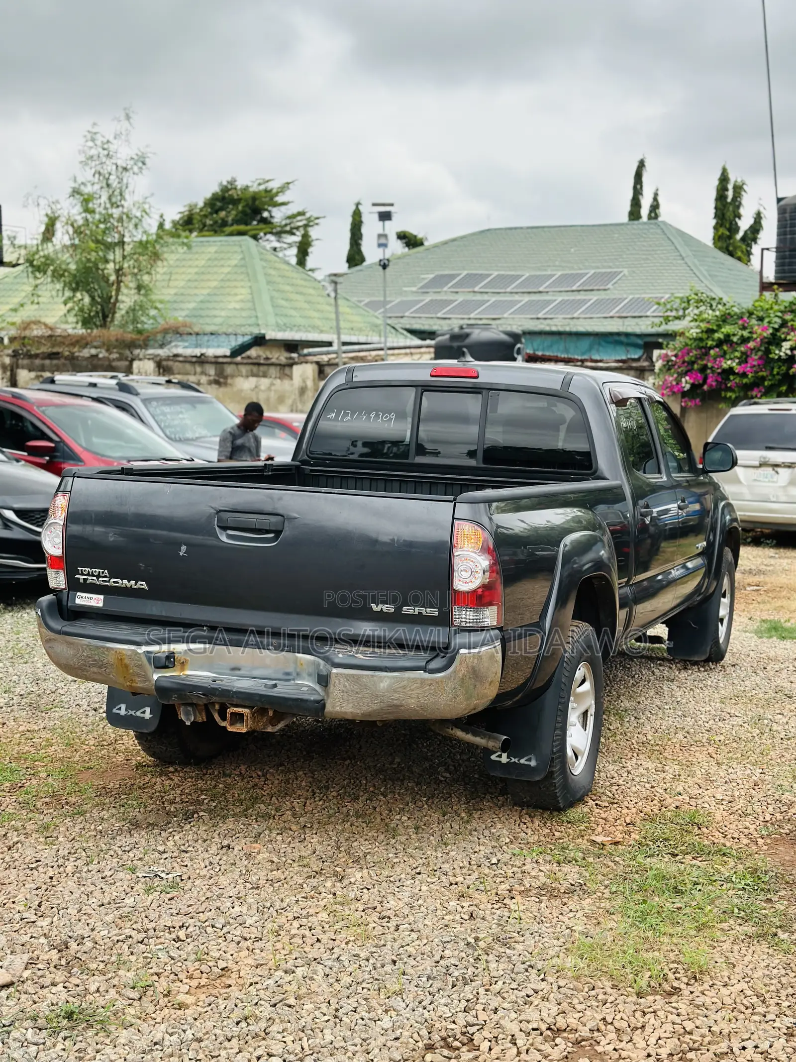 Toyota Tacoma Double Cab V6 Automatic 2012 Gray