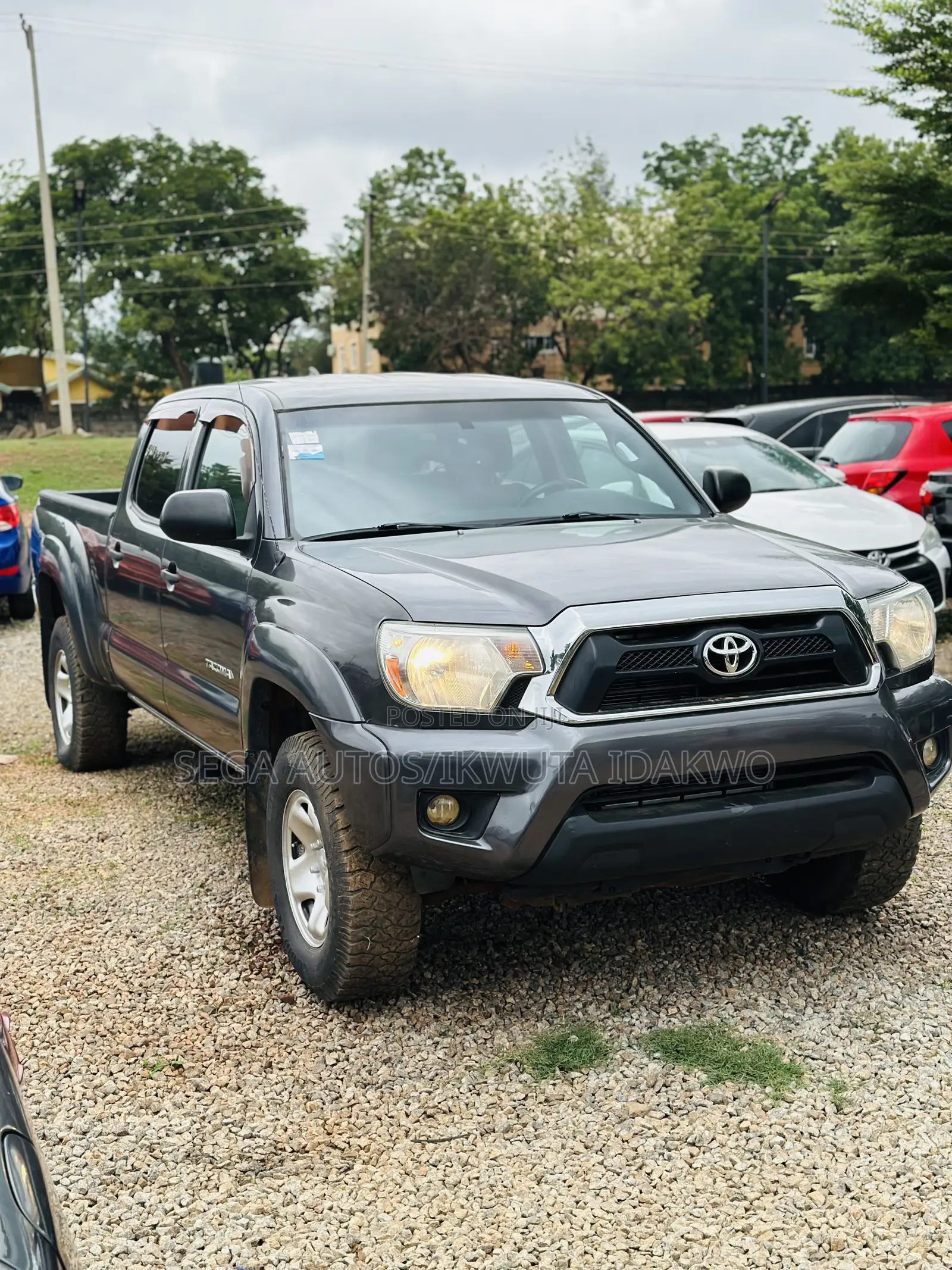 Toyota Tacoma Double Cab V6 Automatic 2012 Gray