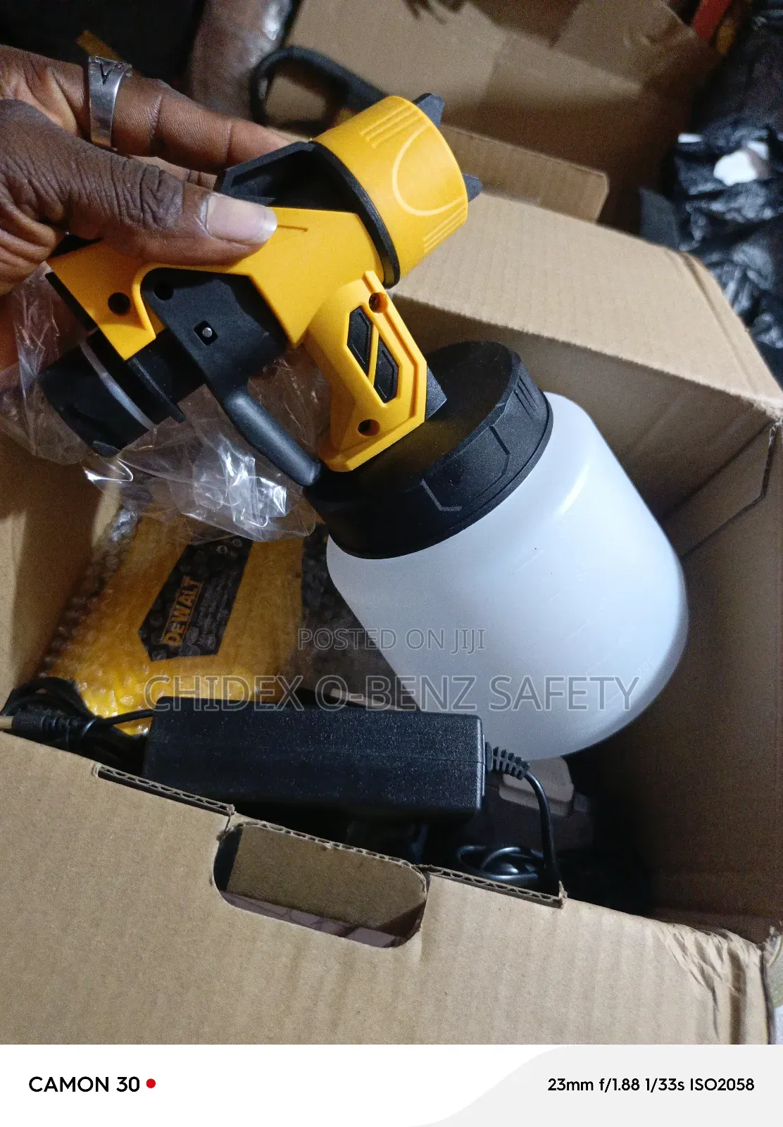D-Walt Cordless Spray Gun