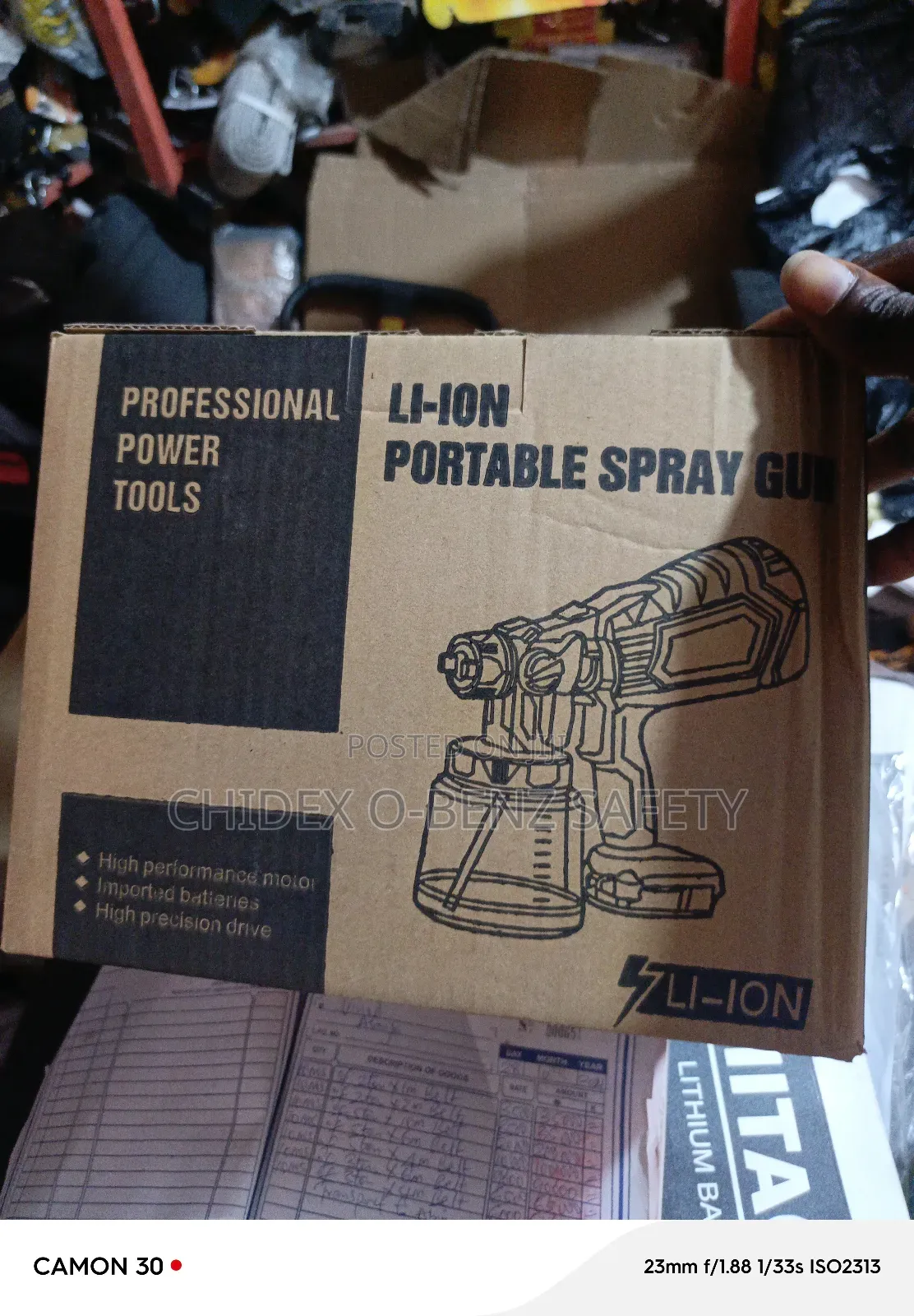 D-Walt Cordless Spray Gun
