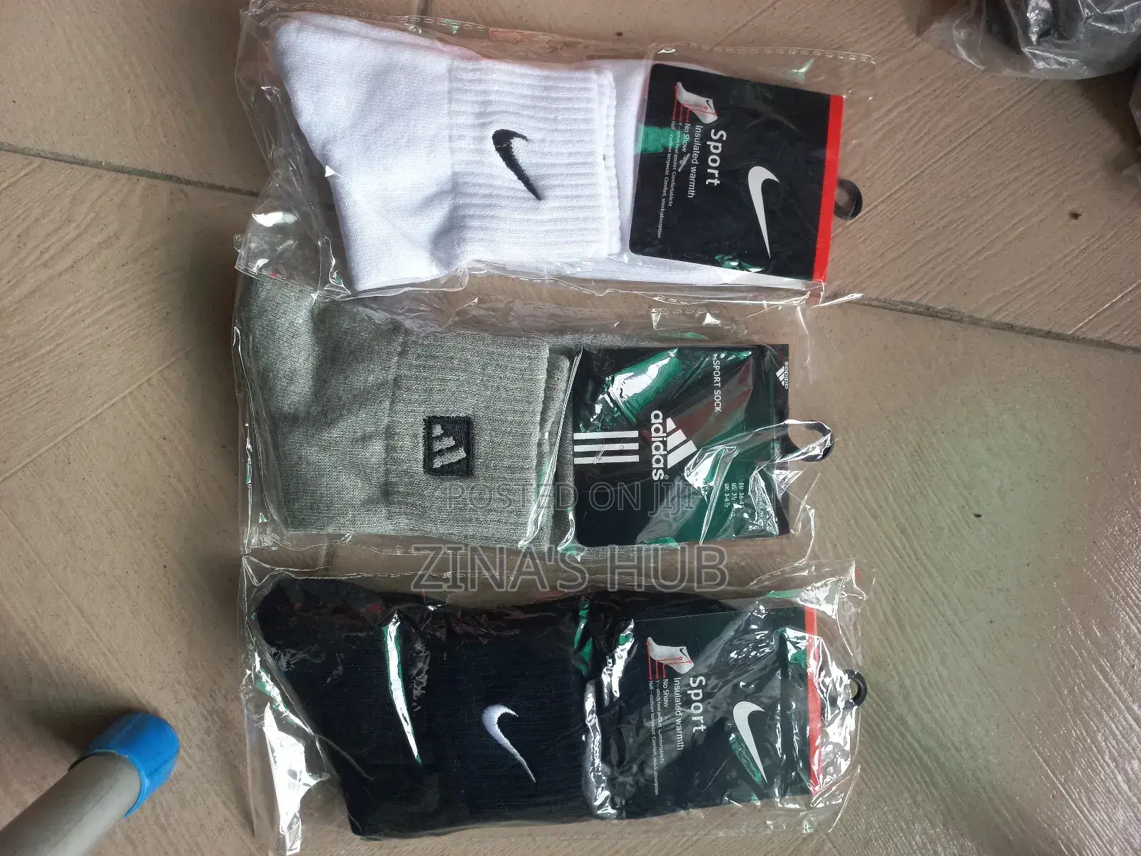 Sport Socks Grey, White, Black