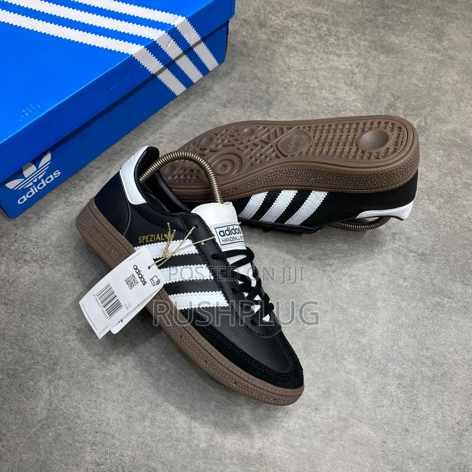 Adidas Handball Spezial Black White Sneakers