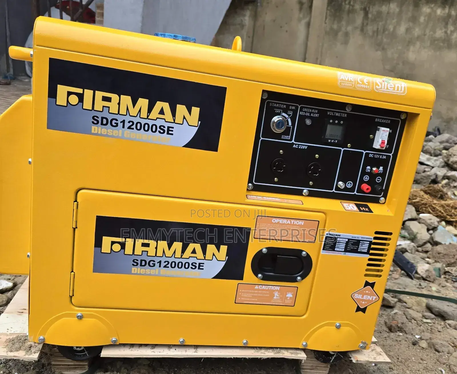 Firman 10kva Diesel Soundproof Gen 1year Wty