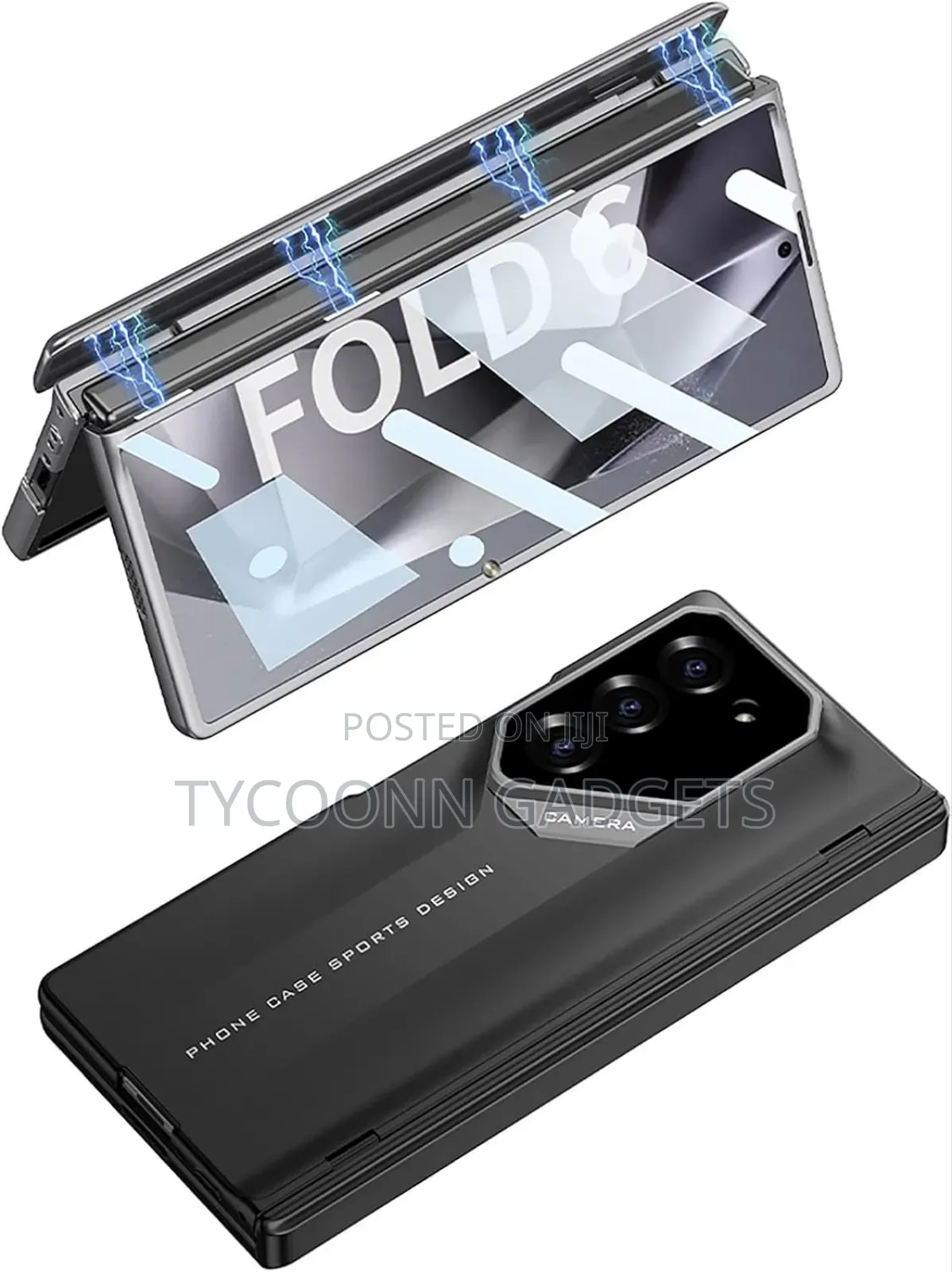 Ultra Thin Luxury Protective 360 Case for Samsung Z Fold 6,5
