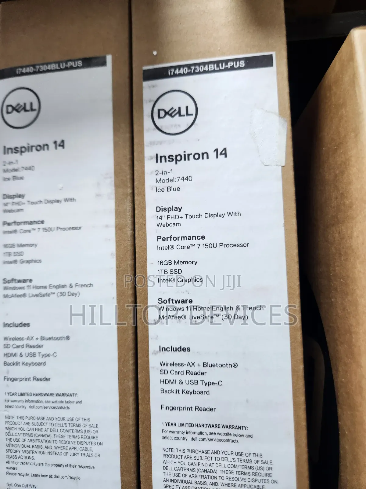New Laptop Dell Inspiron 14 16GB Intel Core I7 SSD 1T