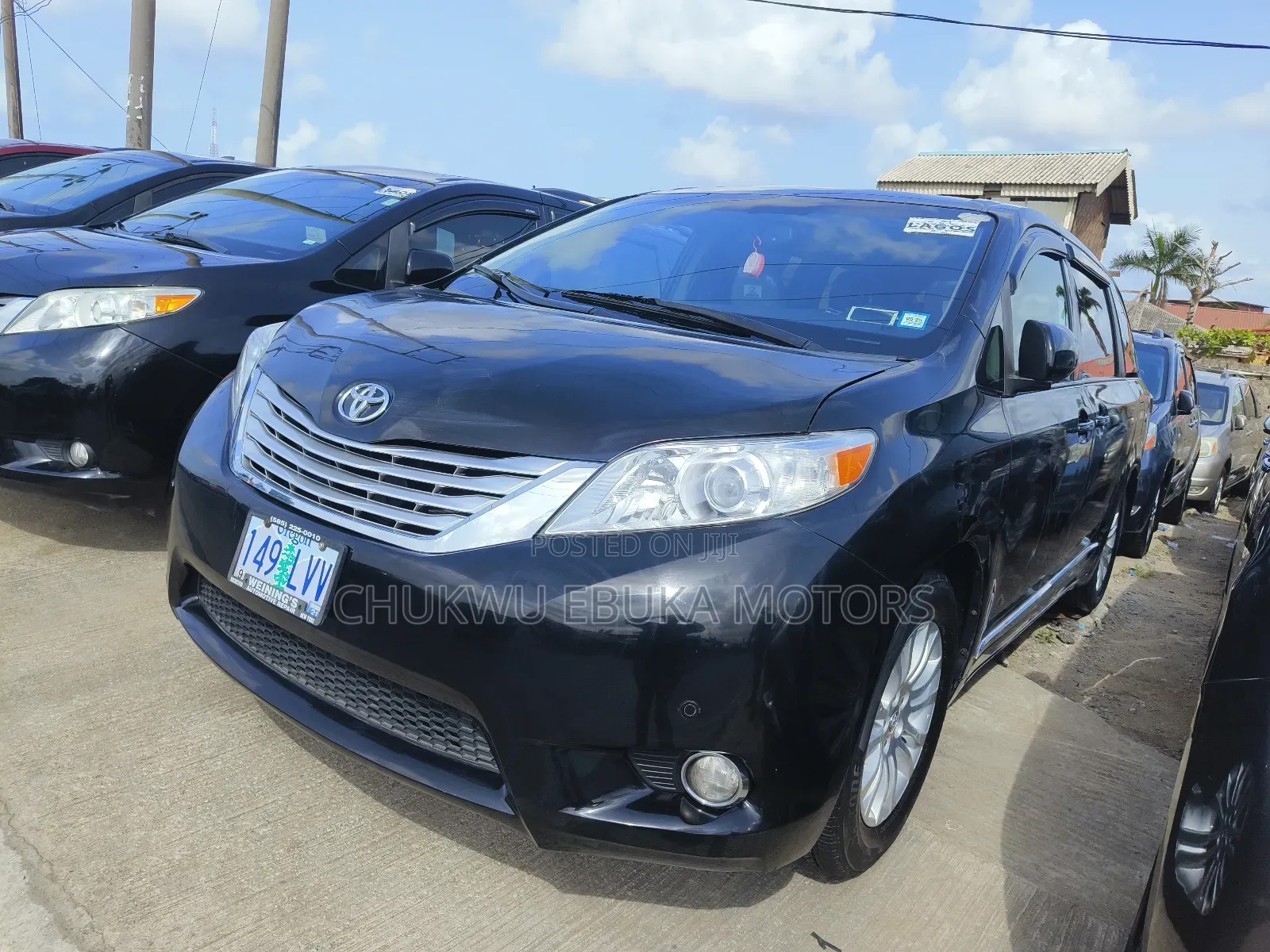 Toyota Sienna Limited Premium 7 Passenger (3.5L 6cyl 8A) 2017 Black