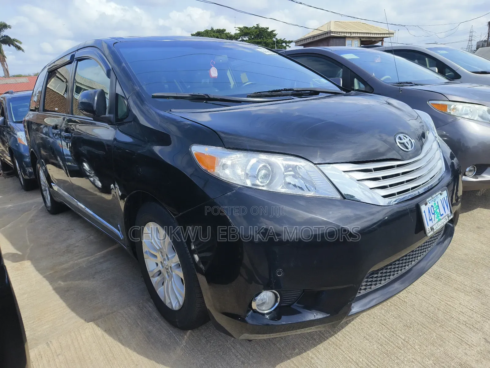 Toyota Sienna Limited Premium 7 Passenger (3.5L 6cyl 8A) 2017 Black